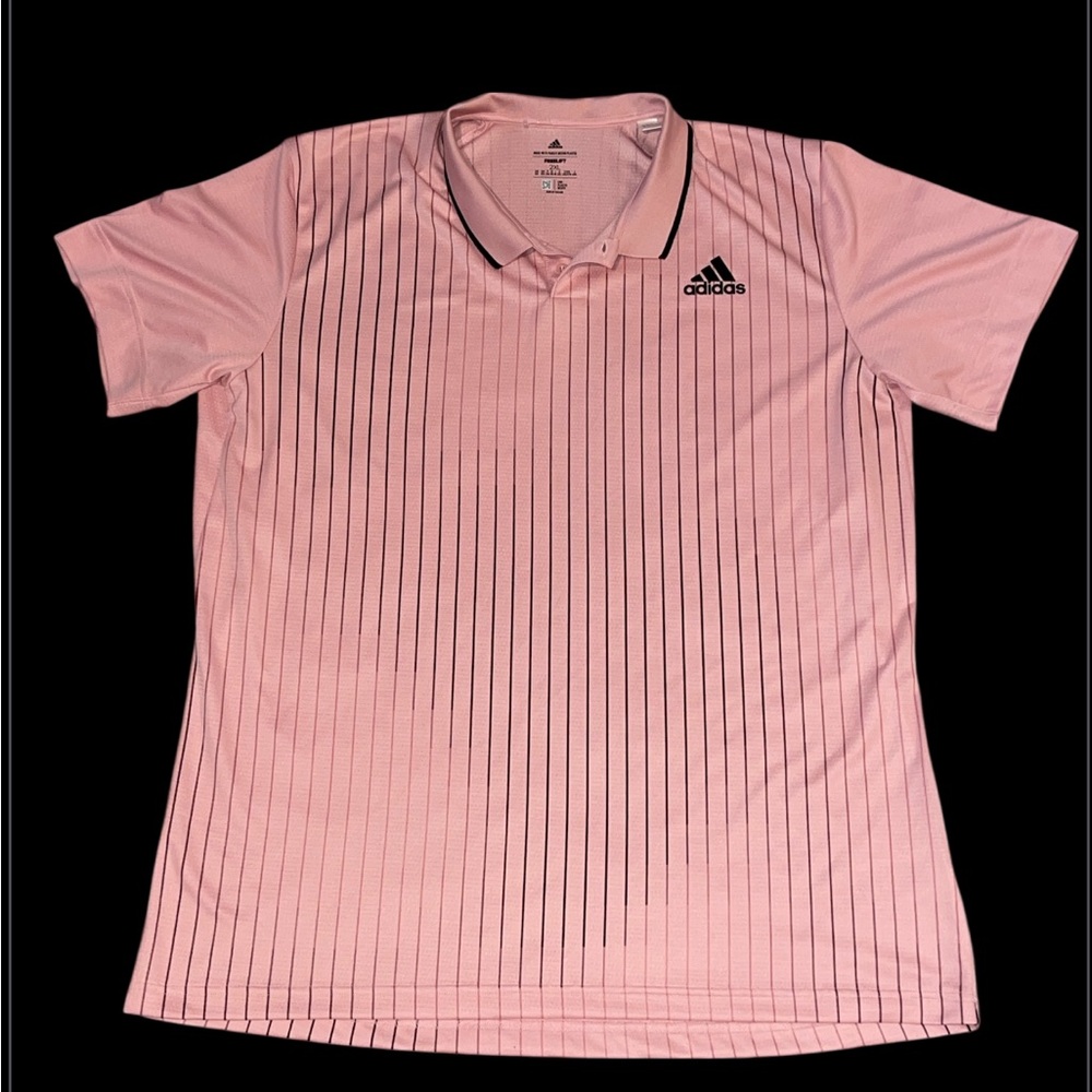 Adidas Men’s  Melbourne Tennis Polo Mauve‎ Size 2XL